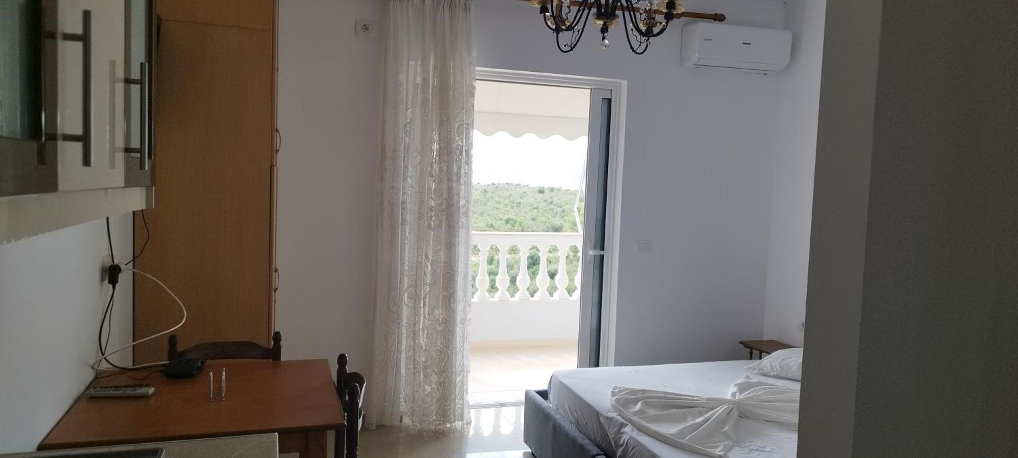 Vila Marina Apartments Sarandë Kamer foto